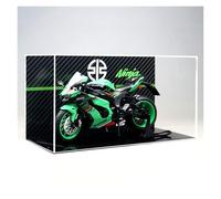 Moto Miniature Collection Modèle Moto Course En Alliage Moulé Sous Pression Kawasaki ZX-10R Échelle 1:9,Véhicule D'exposition Pour Adultes Et Garçons Jouetspetits Grands - A Partir 3 Ans(Vert)