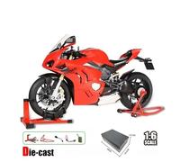Moto Miniature Collection Spray 1:6 Fot Ducati V4S V4SP2 Racing Moto Modèle Jouet Collection Miniature Voiture Passionné Garçon Cadeau Jouetspetits Grands - A Partir 3 Ans(Rouge)
