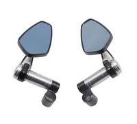 Moto Miroir Paire De Rétroviseurs Rabattables Pour Moto Pour CB500X Et Pour NC750X Rétroviseurs Motos(Titanium)