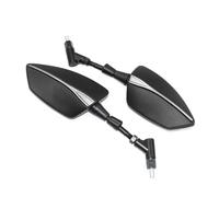 Moto Miroir Pour R1200GS Pour R1200 GS Pour RT R1200RT Rétroviseur De Moto Universel 10mm Rétroviseurs Gauche Et Droit Rétroviseur Latéral Du Boîtier(Silver)