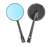 Moto Miroir Pour Rétroviseur De Moto Pour Universel À Grand Champ Avec Rétroviseur Convexe Rétroviseurs Motos(BLUE)