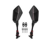Moto Miroir Rétroviseur Latéral De Moto Avec Clignotant Accessoires Pour CBR600RR Et Pour CBR1000RR Rétroviseurs Motos(Carbon Fiber Look)