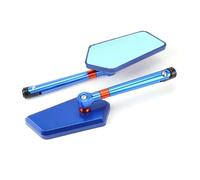 Moto Miroir Rétroviseur Latéral De Moto En Verre Bleu 8 Mm 10 Mm Pour Suzuki Pour GSR600 Et Pour GSR750 Rétroviseurs Motos(Blue)