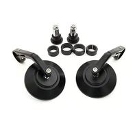 Moto Miroir Rétroviseur Latéral Rond De Moto Rétro 7 8" 22mm Pièces Café Racer Extrémité Barre Miroir Pour Kawasaki Rétroviseurs Moto(1)