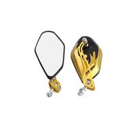Moto Miroir Rétroviseurs De Moto En Alliage D'aluminium 8/10 Mm Pour Suzuki Pour GSR600 Et Pour GSR750 Rétroviseurs Motos(B)