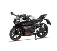 Moto modèle Jouet 1:12 Compatible avec CFMOTO 450SR Compatible Race Replica Modèle Diecat en Alliage métallique Batterie Non Incluse(Black)