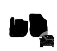moto-MOLTICO Lot de 2 tapis de sol avant de voiture - En velours - Pour Honda HR-V : HEV III 2021 - Avec désodorisant de voiture - Noir