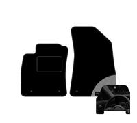 moto-MOLTICO Lot de 2 tapis de sol avant de voiture - En velours - Pour MG ZS 2017 - Avec désodorisant de voiture - Noir