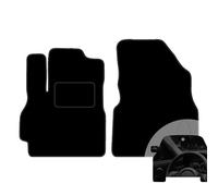 moto-MOLTICO Lot de 2 tapis de sol avant de voiture - En velours - Pour Omoda 5 2022 - Avec désodorisant de voiture - Noir