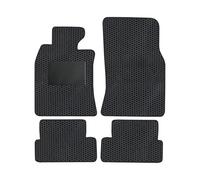 moto-MOLTICO Tapis Voiture en Mousse EVA - Tapis Sol Voiture - EVA Tapis Antidérapant Voiture - Set de Tapis de Voiture - Convient pour Mini Cooper R56 II 2006-2013 (avec Renfort)