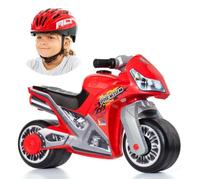 Moto Molto Cross Premium avec Casque MLT rouge pour enfant - MOLTO - A pédales - 2 roues