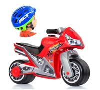 Moto Molto Cross Premium - MOLTO - Bleu - Enfant - A pédales - 18 mois - 30 kg - 2 roues