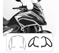 Moto Moteur Garde Pare-chocs Protecteur Autoroute Crash Bars Cadre Chute Curseur Stunt Cage Réservoir De Gaz Protection pour H.onda NC750X NC 750 X NC 750X NC-750-X 2021 2022 2023 21-23 (Noir)