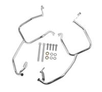 Moto Moteur Garde Pour BMW Pour R18B Pour R18TC Pour R18 Classic 2020-2023 Barres De Sécurité De Moto Boîte Latérale Pare-chocs Protection De Moteur Garde Pare-chocs(Chrome)