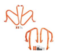 Moto Moteur Garde Protecteur De Cadre De Pare-chocs De Barre De Sécurité De Garde D'autoroute De Moteur De Moto Pour 390 ADV Pour L'aventure 2020-2023 Garde Pare-chocs(A set-Orange)