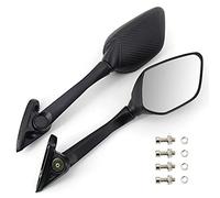 Moto Moto Rétroviseurs Latéraux Pliables Angle Mort Rétroviseurs Couvercle Capuchon pour YZF R3 R25 2015-2018 YZF-R3 YZF-R25