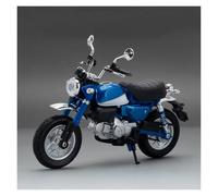 Moto Moulée sous Pression 1:12 pour Monkey Moto Miniature en Métal Moulé sous Pression Collection Cadeau Votre Copain(Bleu)