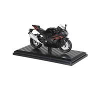 Moto Moulée sous Pression 1:18 pour Suzuki GSX-1000R GSX 1000R GSX1000R Modèle Réduit De Moto en Alliage(Le Noir)