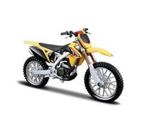 Moto Moulée sous Pression 1:18 pour Suzuki RM Z450 RM-Z450 Modèle Réduit De Moto en Métal Moulé sous Pression - Collection