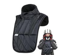 Moto Neck Guard - Guêtre du cou d'équitation, chauffe-cou noir imperméable | Guêtres de cou d'épaule de vélo, Bouclier de cou isolé pour les aventures en plein air d'hiver, vêtements d'hiver douillets
