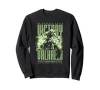 Moto norse viking victoire ou Valhalla Sweatshirt