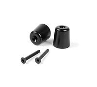 MOTO NOSTRA Kit de poids d'extrémité de guidon 282 g, noir mat, compatible pour Vespa GT/GTL 125-200, GTS 125-300, GTV 125-300, Piaggio Beverly 125-500