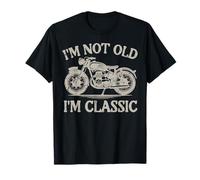 Moto Not Old Im Classic Vintage Biker Grandpa Dad Men T-Shirt