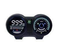 Moto Odomètre Compteur Affichage Numérique Modifié pour Moto, Niveau D'huile, Vitesse, Odomètre, Compteur De Vitesse Numérique, Odomètre, pour YBR125