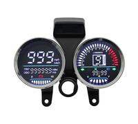 Moto Odomètre Compteur Compteur De Vitesse De Moto, Odomètre pour Jauge Numérique pour Ybr125, Support D'instrument De Tableau De Bord, Compteur De Vitesse, Odomètre