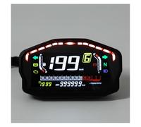 Moto Odomètre Compteur De Vitesse Numérique Universel À LED Pour Motos 1, 2 Et 4 Cylindres, Avec Rétroéclairage, Double Affichage Du Kilométrage Tachymètre
