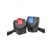 Moto on-Off Guidon Interrupteurs Universels De Guidon De Moto, 7/8 Pouces, avec Klaxon De Starter, Clignotant, Démarrage des Phares, Interrupteur De Commande du Guidon