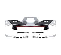 Moto Pack Arrière Coffre Porte-Bagages Feu De Freinage LED Porte-bagages Arrière Moto Pour GL1800 2021 2022 2023(Chrome)