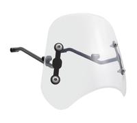 Moto Para-Brise Pare-brise Moto Compact Pour Benelli Leoncino 500 250 Trail Cafe Racer Carénage De Phare Sport Déflecteur De Vent(Clear)