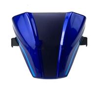 Moto Para-Brise Pour MT-09 2024 2025 Pour MT09 Pour SP 24-25 Pour Y-AMT Moto Noir Mat Sport Plaque Frontale Pare-brise Déflecteur De Pare-brise(Blue blue)
