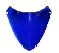 Moto Pare-Brise Avant Compatible Avec Suzuki Pour GSXR600 750 Pour K8 2008 2009 2010 Moto Protecteur Pare-brise Pare-brise Écran Déflecteur De Vent Visière Visière(Blue)