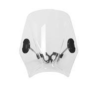 Moto Pare-Brise Avant Déflecteur De Vent Sport Compact Et Personnalisé, Pare-Brise Rétro Universel pour Motos pour Benelli pour LEONCINO 250 2020-2024 pour LEONCINO 500(Transparent)