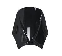 Moto Pare-Brise Avant Déflecteur Universel pour Pare-Brise De Moto, Compatible avec pour Indian pour Scout 2015-2022 pour Scout pour Bobber 2018-2022(Le Noir)