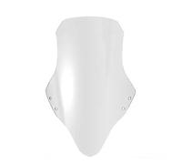 Moto Pare-Brise Avant Pare-Brise De Moto Transparent/Gris 72 Cm/77 Cm pour Kawasaki pour J300 pour J125(Transparent 72cm)