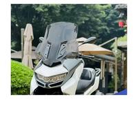 Moto Pare-Brise Avant pour BMW pour C400GT pour C400GT Pare-Brise Moto Pare-Brise Modifié Coupe-Vent Élargi Rehaussé Accessoires Pare-Brise(Smoke Gray 71cm)