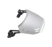 Moto Pare Brise Avant Pour CL250 Pour CL300 Pour CL500 Pare-brise Avant Pare-brise Pare-brise Visière Déflecteur De Flux D'air Accessoires Moto(Silver)