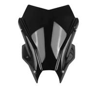 Moto Pare Brise Avant Pour MT-09 Pour MT09 Pour MT 09 Pour FZ09 Pour FZ-09 Moto Sport Pare-brise Visière Pare-brise Flux D'air Déflecteur De Vent(Black)