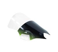 Moto Pare Brise Carénage Pour Kawasaki Pour Ninja500 Pour Ninja 500 SE 2024-2025 Déflecteurs Dair Double Bulle Moto Déflecteur Vent Spoiler(Green)