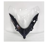 Moto Pare Brise Déflecteur De Vent Noir Transparent pour Pare-Brise De Moto, pour BMW K1200 K1200S 2003 - 2009 Bulle Touring(Dégager)