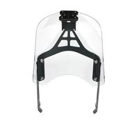 Moto Pare Brise Déflecteur Pare-Brise Avant Moto Support Navigation GPS pour Ducati pour Scrambler 400/800 15-20 Bulle Touring(Style 2 Type 1 Clear)