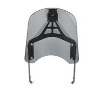 Moto Pare Brise Déflecteur Pare-Brise Avant Moto Support Navigation GPS pour Ducati pour Scrambler 400/800 15-20 Bulle Touring(Style 2 Type 2 Grey)