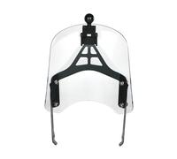 Moto Pare Brise Déflecteur Pare-Brise Avant Moto Support Navigation GPS pour Ducati pour Scrambler 400/800 15-20 Bulle Touring(Style 2 Type 6 Clear)