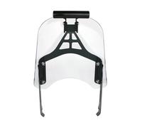 Moto Pare Brise Déflecteur Pare-Brise Avant Moto Support Navigation GPS pour Ducati pour Scrambler 400/800 15-20 Bulle Touring(Style 2 Type 5 Clear)