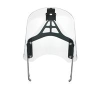 Moto Pare Brise Déflecteur Pare-Brise Avant Moto Support Navigation GPS pour Ducati pour Scrambler 400/800 15-20 Bulle Touring(Style 2 Type 2 Clear)