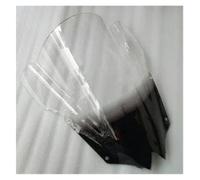 Moto Pare Brise Pare-Brise À Bulles Moto Déflecteur Vent Acrylique Transparent Noir Fumé pour YZF600 R6 08-14 YZF 600 2008-2014 Bulle Touring(Dégager)