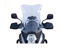 Moto Pare Brise Pare-Brise Surélevé Modifié pour Moto Suzuki DL650 2017 - 2023, Avant Cool Race Bulle Touring(Transparent 50cm)